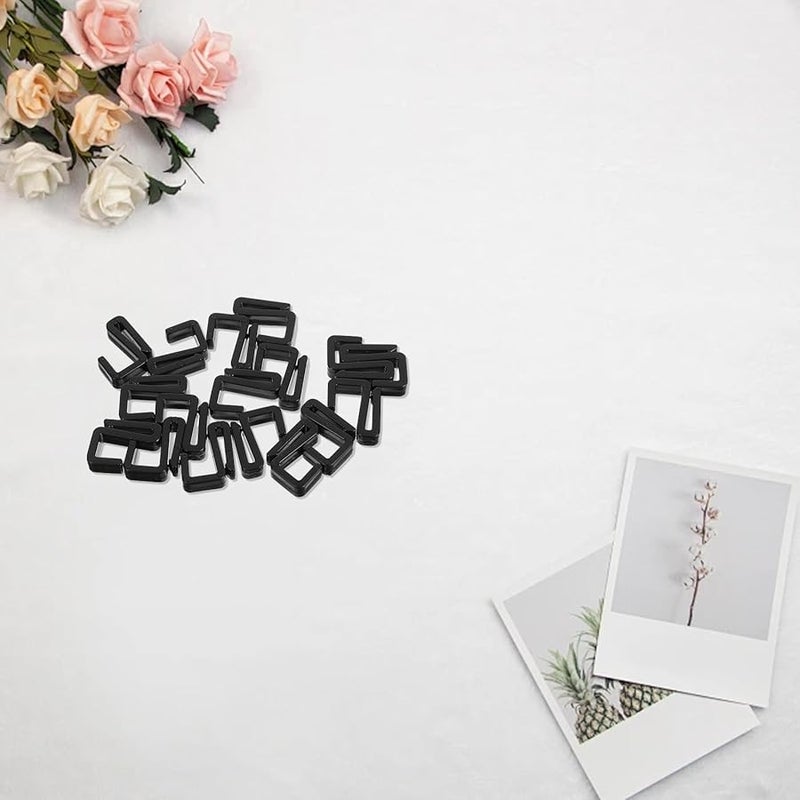 20pcs 2mm Plastic S Hooks For Hanging Clothes Kitchen Utensils Towels Tools - Image 5